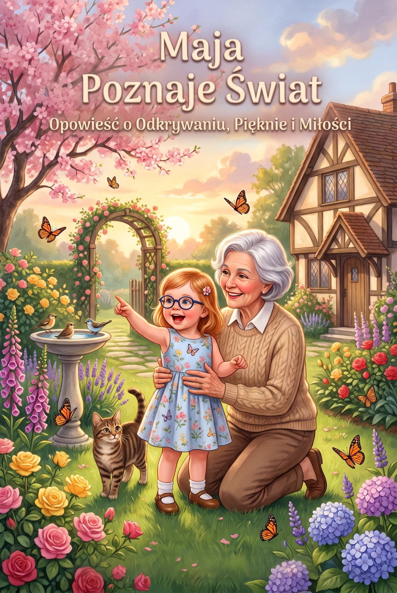 Personalized picture book covers starring different children
