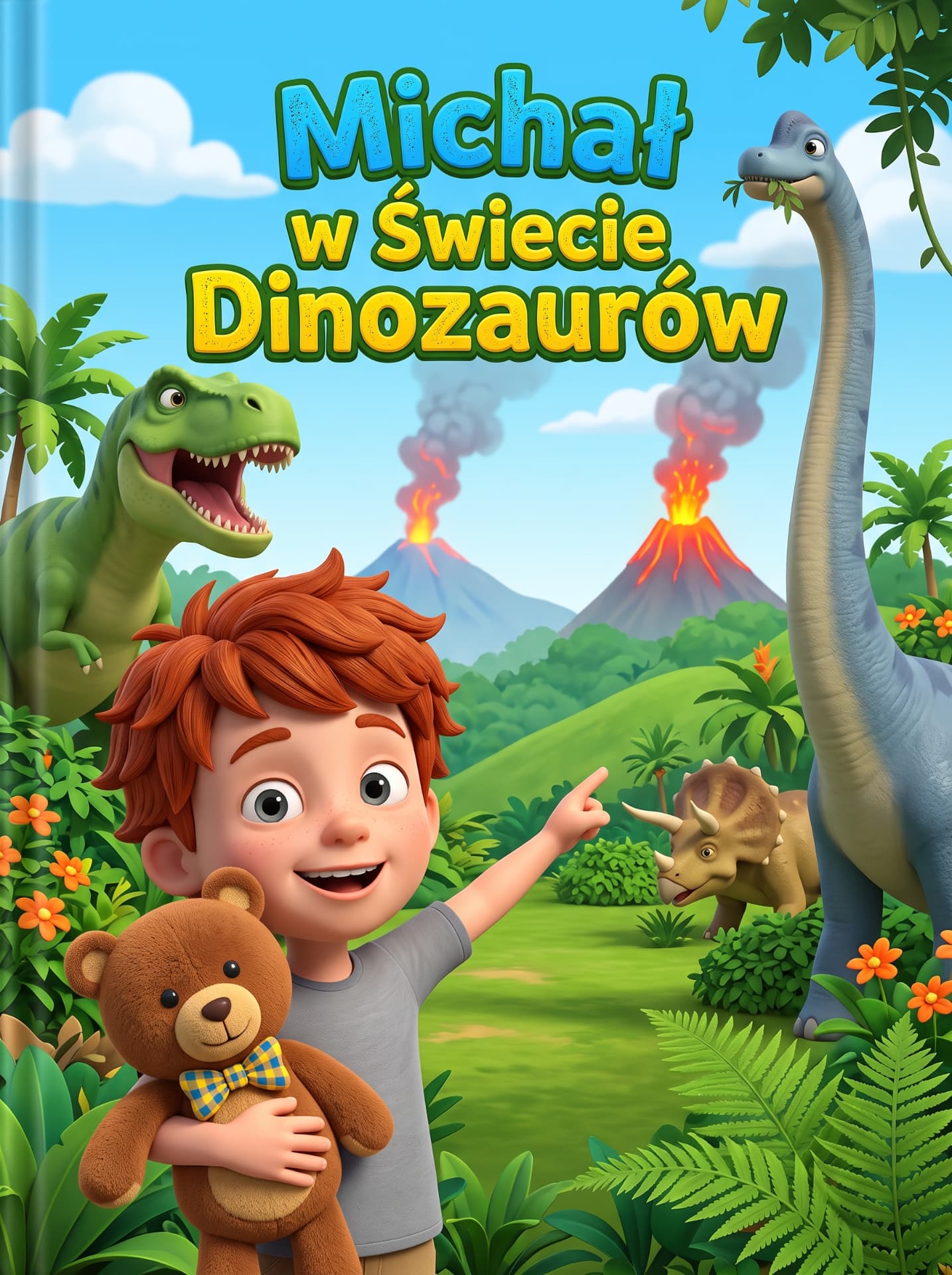 Personalized picture book covers starring different children